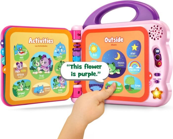 LeapFrog Scout and Violet 100 Words Book, Purple - Image 3