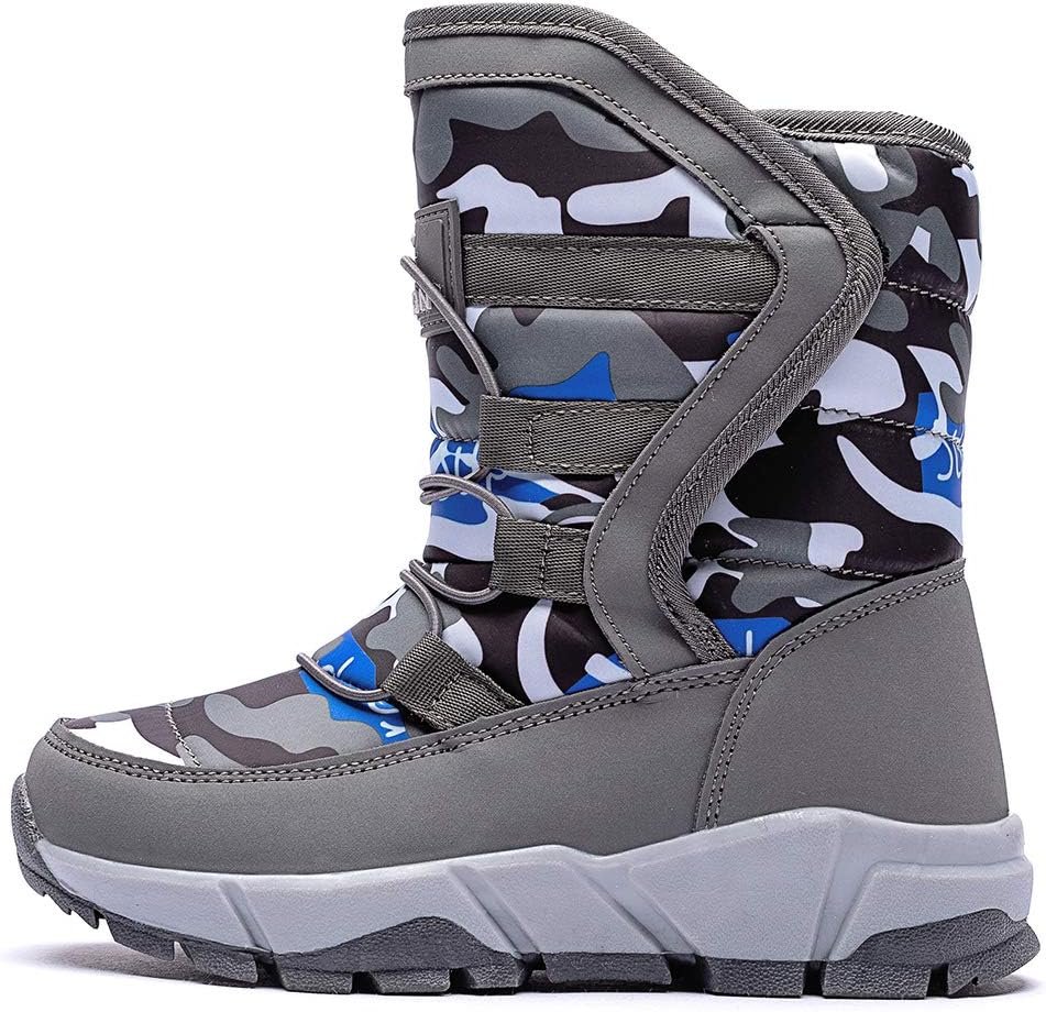 GUBARUN Boys Snow Boots Winter Waterproof Slip Resistant Cold Weather Shoes (Toddler/Little Kid/Big Kid) - Image 3