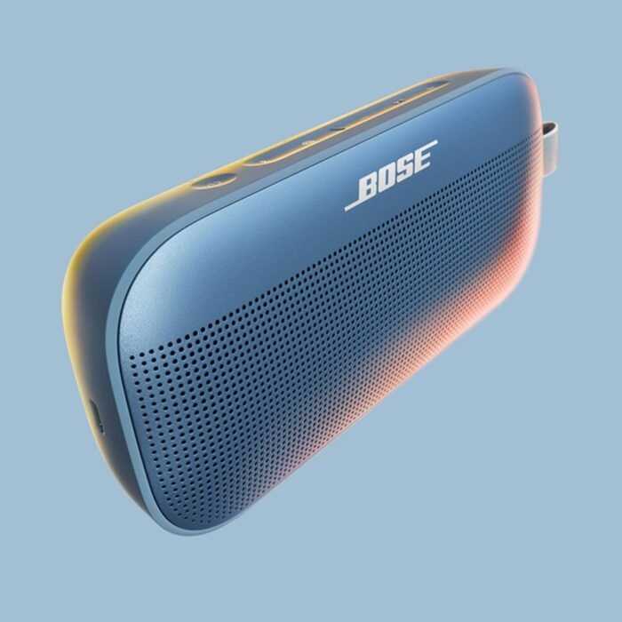 Bose New SoundLink Flex Portable Bluetooth Speaker (2nd Gen), Portable Outdoor Speaker with Hi-Fi Audio, Up to 12 Hours Battery Life, Waterproof and Dustproof, Blue Dusk - Image 2