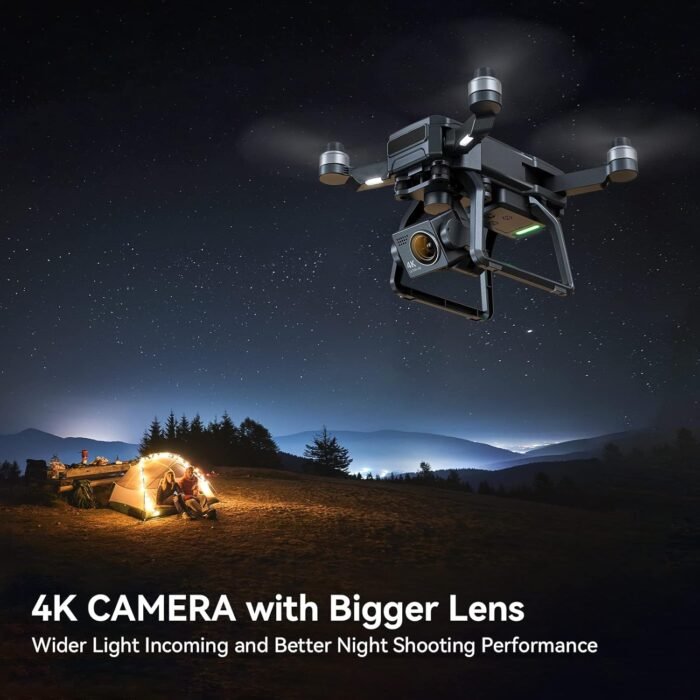 Bwine F7 GPS Drones with Camera for Adults 4K Night Vision, 3-Aix Gimbal, 2Mile Long Range, 75Mins Flight Time Professional Drone with 3 Battery, Auto Return+Follow Me+Fly Around+Beginner Mode for Kid - Image 5