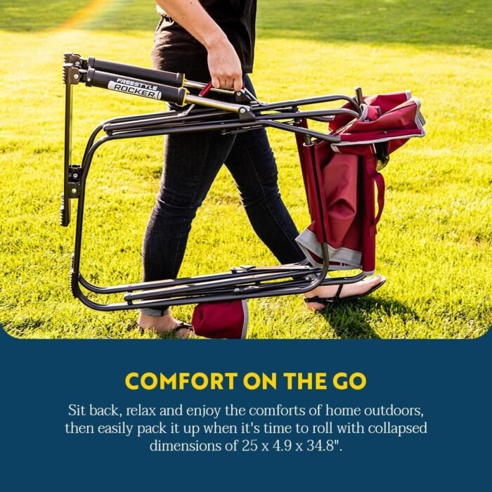 GCI Outdoor Freestyle Rocker Camping Chair - Image 5