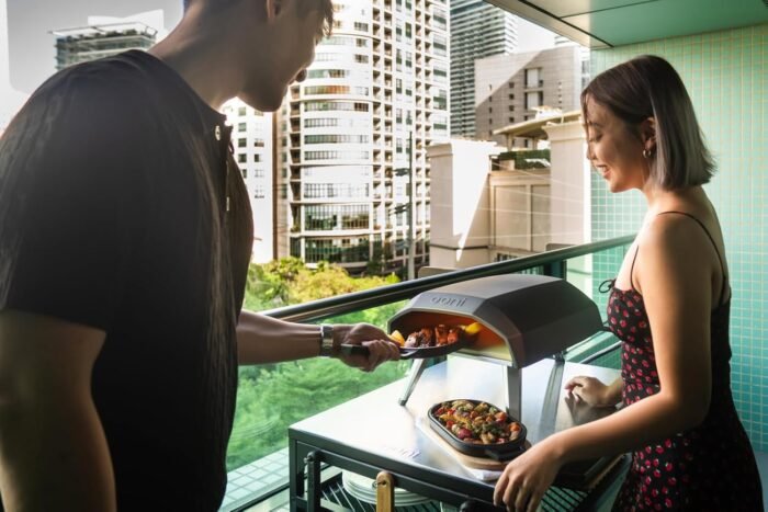 Ooni Koda 12 Gas Pizza Oven – 28mbar Propane Outdoor Pizza Oven, Portable Pizza Oven For Fire and Stonebaked 12 Inch Pizzas, With Gas Hose & Regulator, Countertop Pizza Maker, Outdoor Pizza Cooker - Image 8