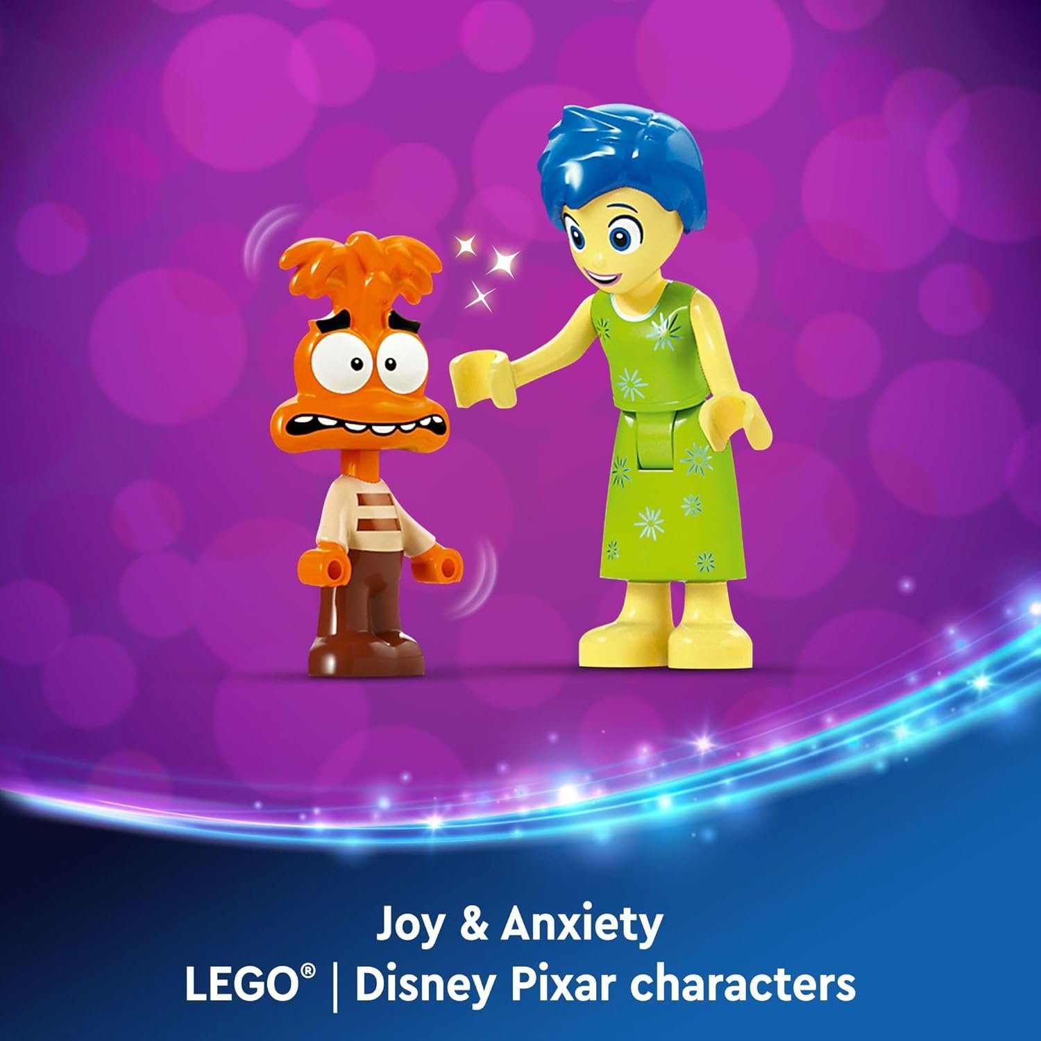 LEGO|Disney Inside Out 2 Mood Cubes from Pixar, Disney Toy Building Kit from The Movie, Fun Fantasy Toy to Share Emotions, Disney Gift Idea for Movie Fans, Girls and Boys, 43248 - Image 6