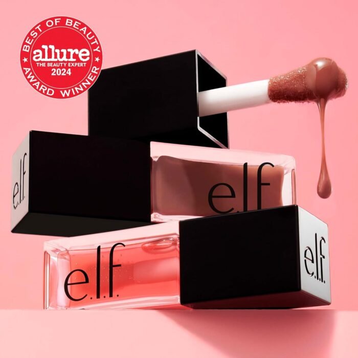e.l.f. Glow Reviver Lip Oil, Nourishing Tinted Lip Oil For A High-shine Finish, Infused With Jojoba Oil, Vegan & Cruelty-free, Pink Quartz - Image 2