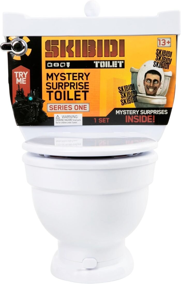 SKIBIDI Toilet Mystery Toilet Mystery Toilet with Surprise Toys to Discover Inside, Officially Licensed Toilet Merch - Image 12