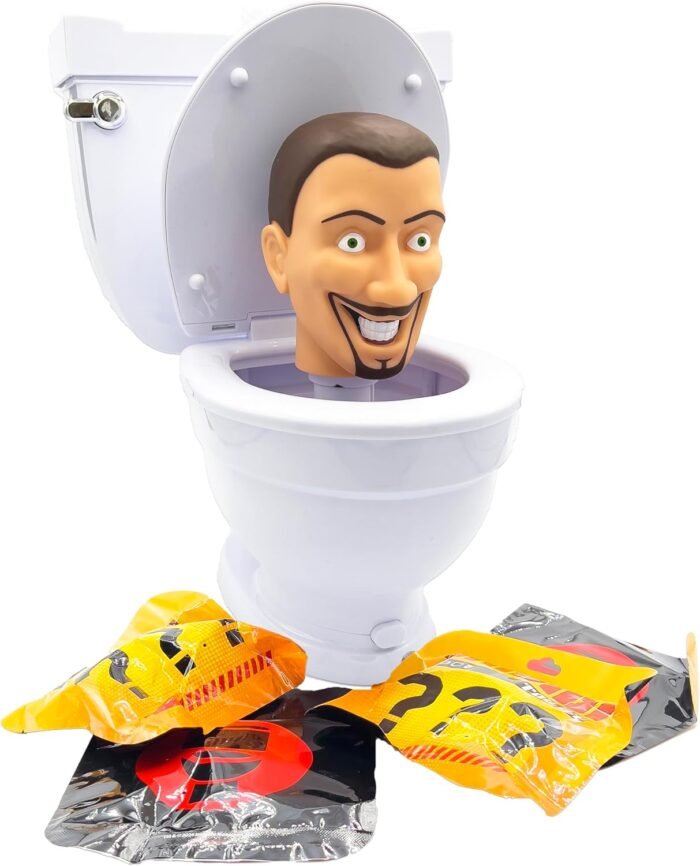 SKIBIDI Toilet Mystery Toilet Mystery Toilet with Surprise Toys to Discover Inside, Officially Licensed Toilet Merch - Image 6