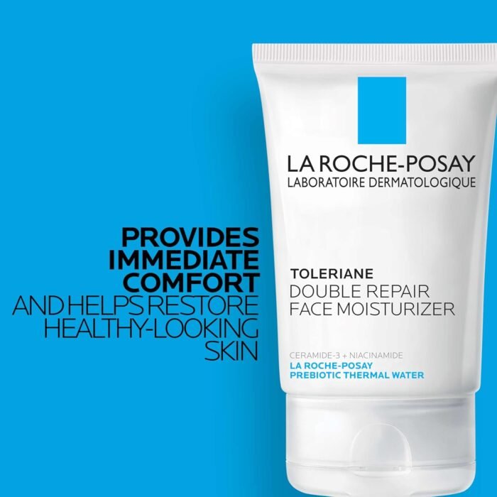 La Roche-Posay Toleriane Double Repair Face Moisturizer | Daily Moisturizer Face Cream with Ceramide and Niacinamide for All Skin Types | Oil Free | Fragrance Free - Image 5