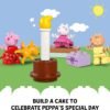 LEGO DUPLO Peppa Pig Birthday House Playset with 3 Animal Figures, Educational Toy for 2 Year Olds, Buildable Dollhouse for Creative Role Play, Peppa Pig Toy for Girls, Boys and Toddlers, 10433 - Image 5