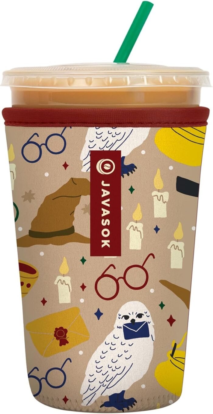 Sok It Java Sok Iced Coffee & Cold Soda Insulated Neoprene Cup Sleeve (Horcrux, Medium: 22-28oz)