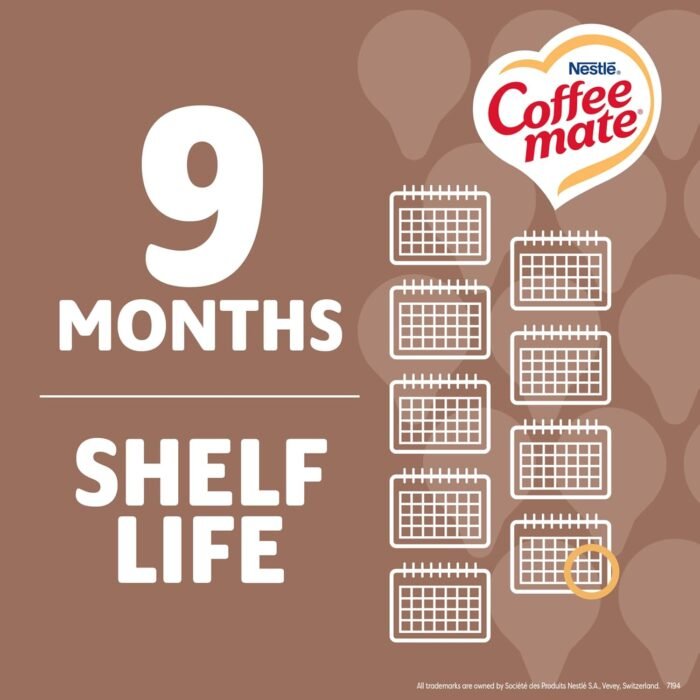 Nestle Coffee mate Coffee Creamer, Oat Milk, Vanilla Natural Flavor, Liquid Creamer Singles, Plant-Based, Non Dairy, No Refrigeration, 0.375 fl oz Tubs (Pack of 200) - Image 5