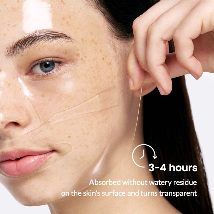 BIODANCE Bio-Collagen Real Deep Mask, Hydrating Overnight Hydrogel Mask, Pore Minimizing, Elasticity Improvement, 34g x16ea - Image 4