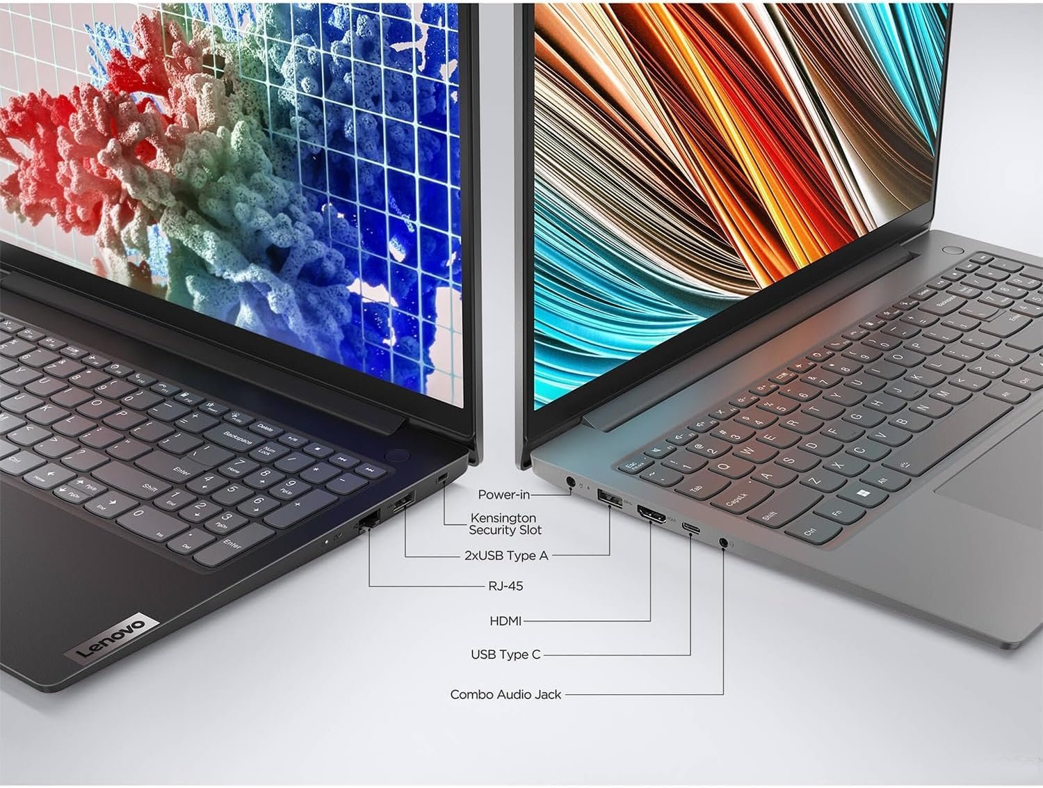Lenovo V15 G2 Laptop, 15.6" FHD Screen, Intel Dual-core Processor, 16GB RAM, 1TB SSD, Webcam, HDMI, Wi-Fi, Windows 11 Home, Black - Image 6