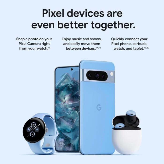 Google Pixel 8 Pro - Unlocked Android Smartphone with Telephoto Lens and Super Actua Display - 24-Hour Battery - Bay - 128 GB - Image 9