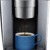Keurig K-Elite Single Serve K-Cup Pod Coffee Maker, with Strength and Temperature Control, Iced Coffee Capability, 8 to 12oz Brew Size, Programmable, Brushed Silver
