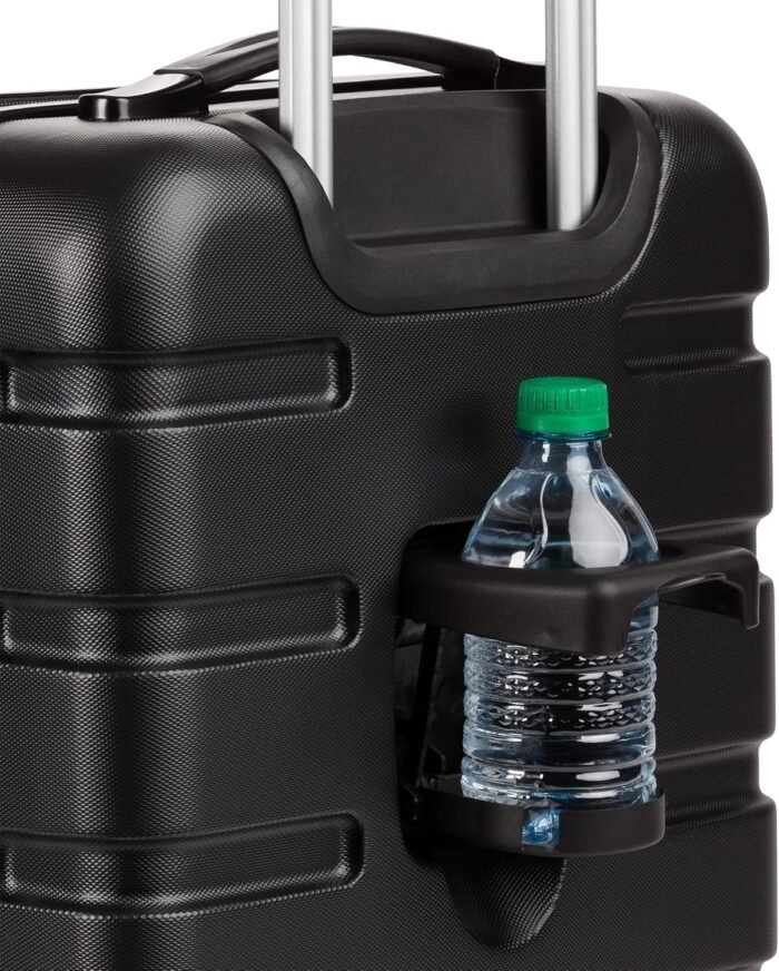 SwissGear 7366 Hardside Expandable Luggage with Spinner Wheels, Black, 3-Piece Set (19/23/27) - Image 10