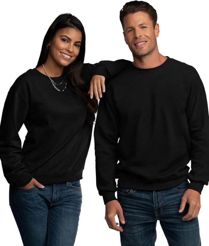 Fruit of the Loom Men's Eversoft Fleece Sweatshirts, Moisture Wicking & Breathable, Crewneck Sweatshirt - Image 5