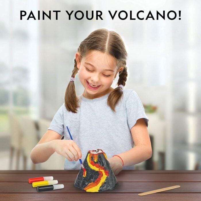 NATIONAL GEOGRAPHIC Ultimate Volcano Kit – Erupting Volcano Science Kit for Kids, 3X More Eruptions, Pop Crystals Create Exciting Sounds, STEM Science & Educational Toys (Amazon Exclusive) - Image 4