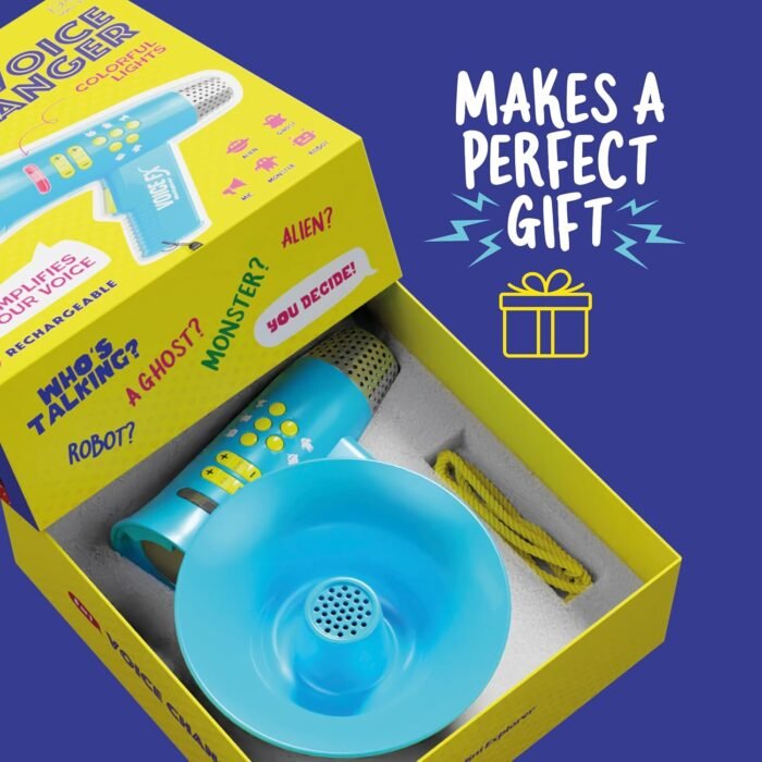 Mini Explorer Voice Changer for Kids - Voice Changing Device for Boys & Girls Ages 3-8+ Olds - Easter, Birthday Gifts for 3, 4, 5, 7, 8 Year Old Boy - Cool Outdoor Toys Gift Ideas for Kid, Toddler - Image 7