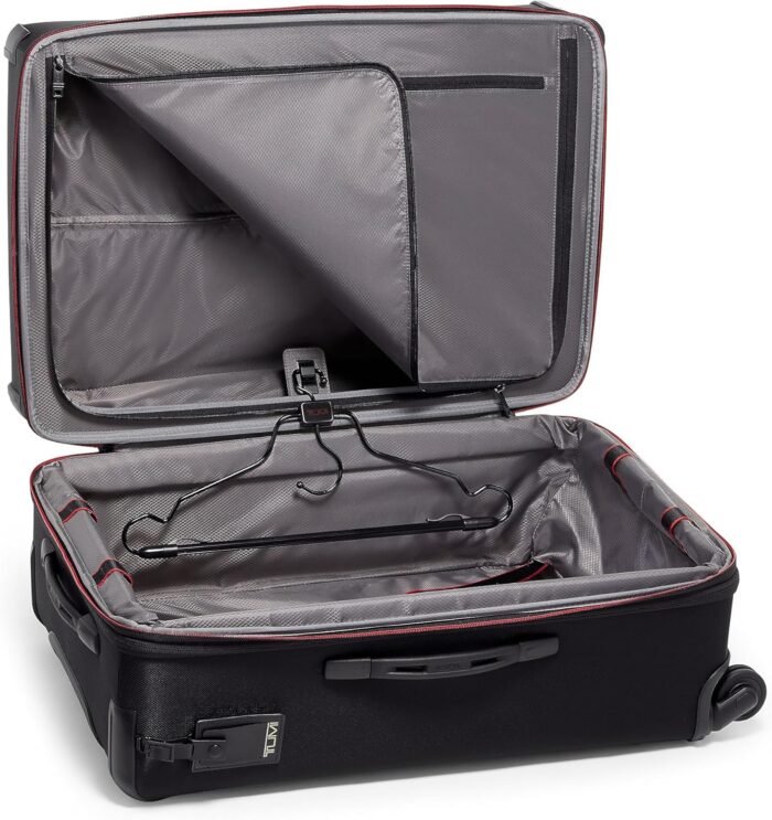 TUMI - Aerotour Short Trip Expandable 4 Wheeled Packing Case - Carry On Suitcase for Short Travel, Long Weekend & More - Black - Image 3
