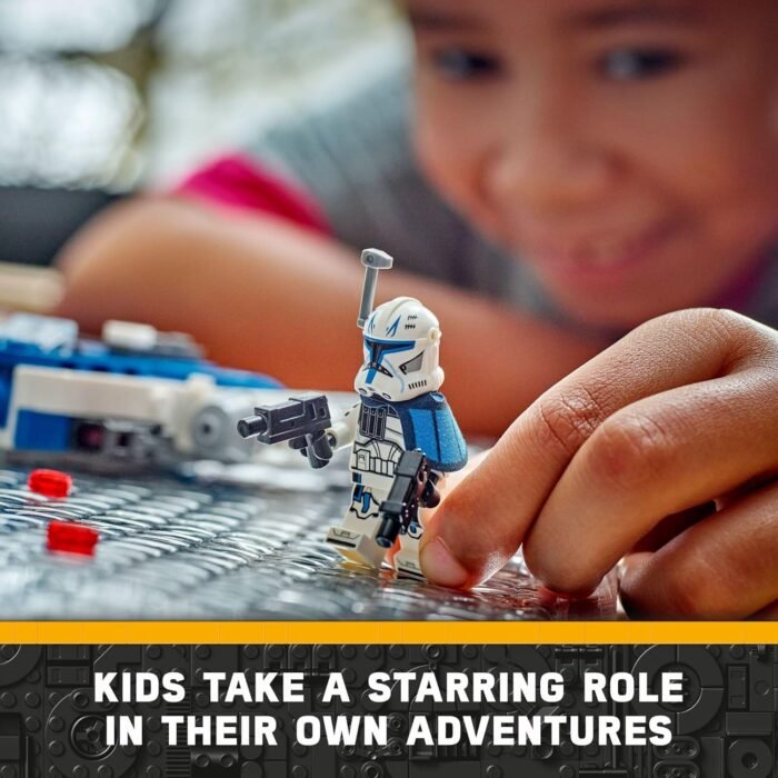 LEGO Star Wars: The Clone Wars Captain Rex Y-Wing Microfighter Building Set, Collectible Star Wars Y-Wing Toy for Kids with Captain Rex Minifigure, Star Wars Gift for Boys & Girls Ages 6 and Up, 75391 - Image 5