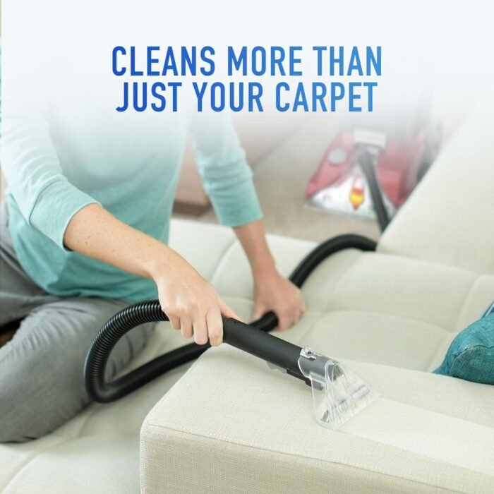 Hoover PowerScrub Deluxe Carpet Cleaner Machine for Carpet and Upholstery, Deep Cleaning Carpet Shampooer Machine with Multi-Purpose Tools, Pair with Hoover Carpet Cleaner Solution - Image 7