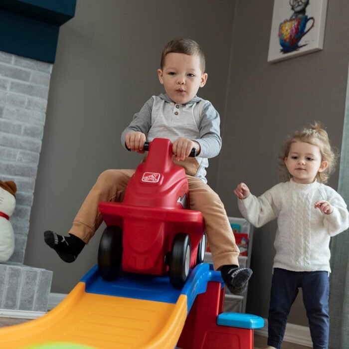 Step2 Up & Down Roller Coaster Kids Ride On Toy, Push Car, Indoor/Outdoor Playset, Made of Durable Plastic, Max Weight 50 lbs., For Toddlers 2-5 Years Old, Multicolor - Image 8