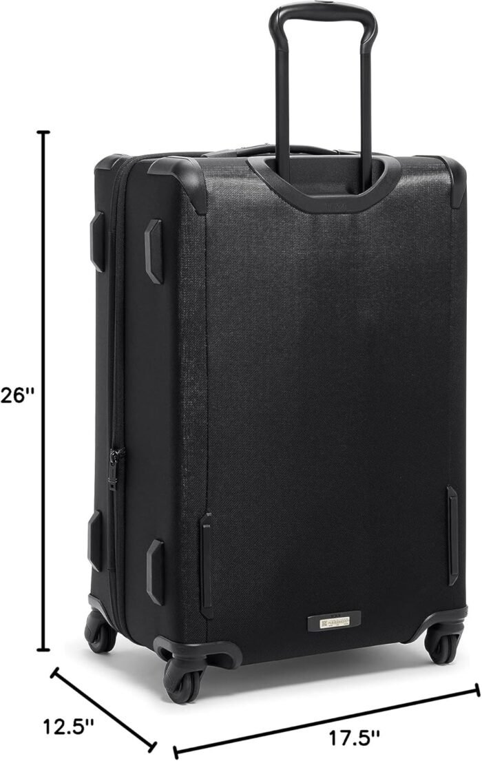 TUMI - Aerotour Short Trip Expandable 4 Wheeled Packing Case - Carry On Suitcase for Short Travel, Long Weekend & More - Black - Image 7