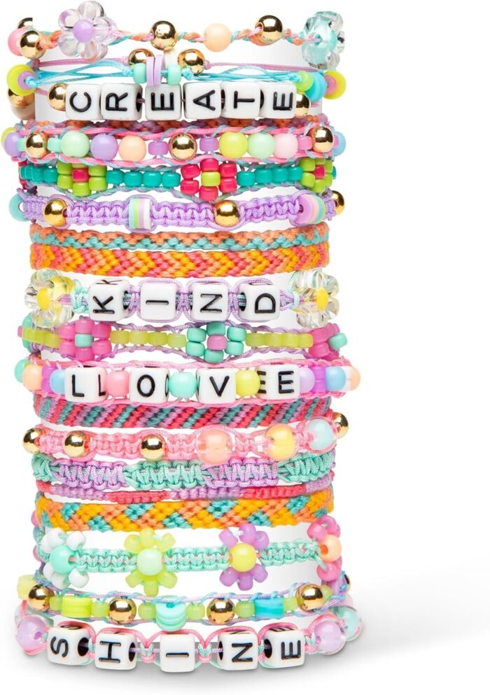 Rainbow Loom: Wrap it Loom Bracelet Maker - DIY Friendship String Bracelet Kit, 600 Beads, 4 Bracelet Styles, Jewelry Crafting Activity, Kids Ages 8+ - Image 3