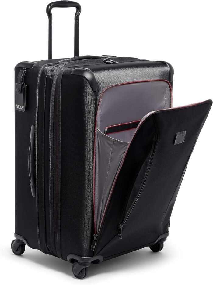 TUMI - Aerotour Short Trip Expandable 4 Wheeled Packing Case - Carry On Suitcase for Short Travel, Long Weekend & More - Black - Image 4