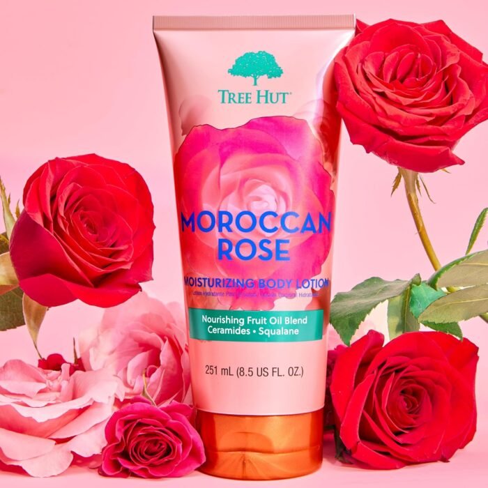 Tree Hut Holiday Rose to Riches Gift Set | Limited Edition | Boost Your Shower Routine | Includes Tree Hut's Signature Shea Sugar Scrub, Foaming Gel Wash, and Moisturizing Body Lotion - Image 7