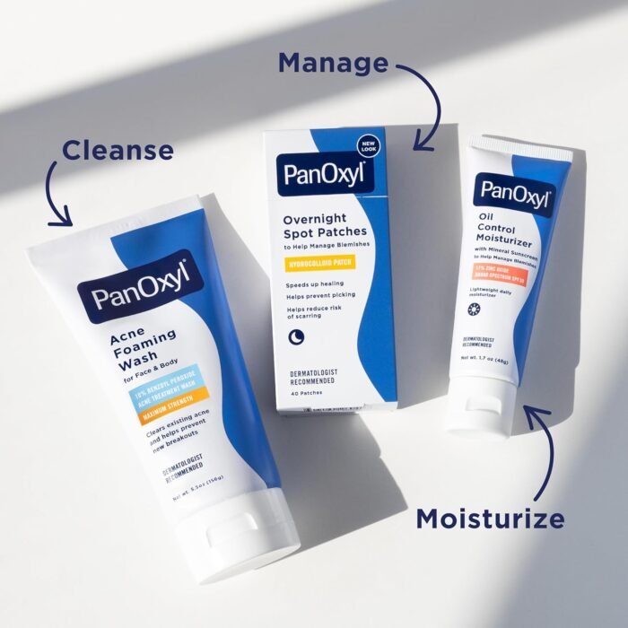 PanOxyl Acne Foaming Wash Benzoyl Peroxide 10% Maximum Strength Antimicrobial, 5.5 Oz - Image 9