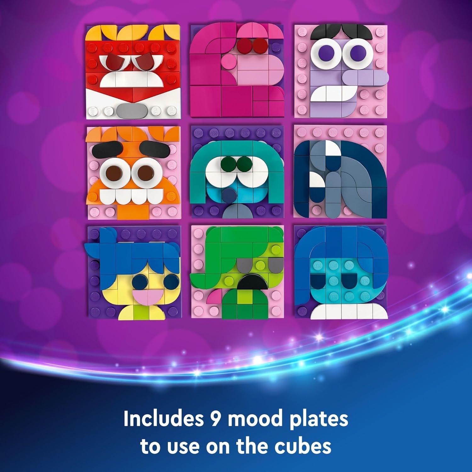 LEGO|Disney Inside Out 2 Mood Cubes from Pixar, Disney Toy Building Kit from The Movie, Fun Fantasy Toy to Share Emotions, Disney Gift Idea for Movie Fans, Girls and Boys, 43248 - Image 4