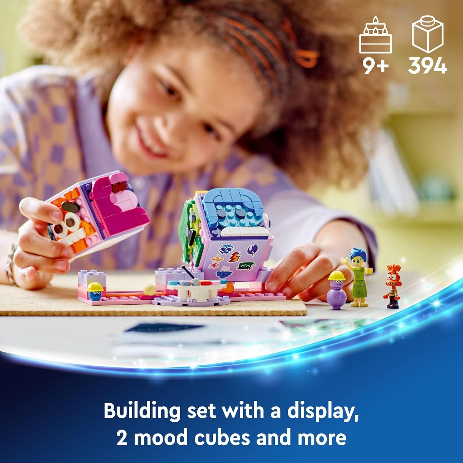 LEGO|Disney Inside Out 2 Mood Cubes from Pixar, Disney Toy Building Kit from The Movie, Fun Fantasy Toy to Share Emotions, Disney Gift Idea for Movie Fans, Girls and Boys, 43248 - Image 2