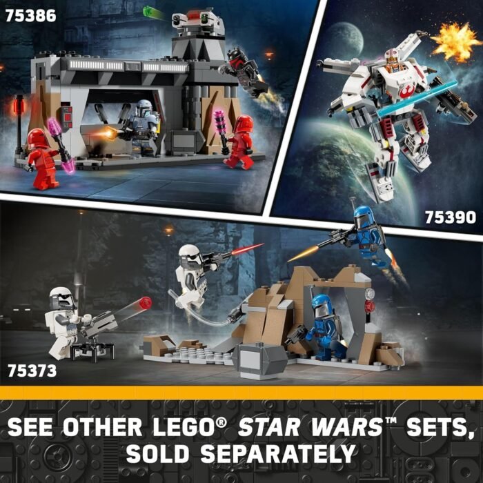 LEGO Star Wars: The Clone Wars Captain Rex Y-Wing Microfighter Building Set, Collectible Star Wars Y-Wing Toy for Kids with Captain Rex Minifigure, Star Wars Gift for Boys & Girls Ages 6 and Up, 75391 - Image 6
