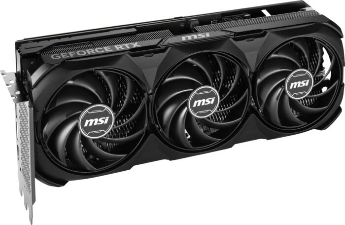 MSI GeForce RTX 4070 Ti Super 16G Ventus 3X Black OC Graphics Card (NVIDIA RTX 4070 Ti Super, 256-Bit, Extreme Clock: 2655 MHz, 16GB GDRR6X 21Gbps, HDMI/DP, Ada Lovelace Architecture) - Image 3