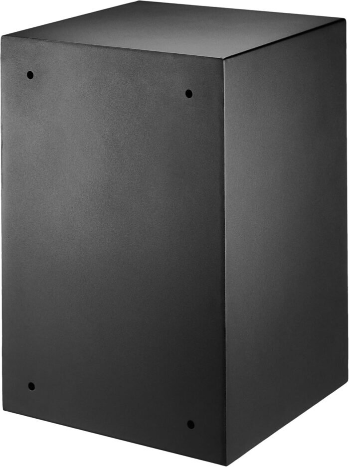Amazon Basics Small Safe For Home, Steel Security, Electronic, Programmable Keypad Lock Box, 1.8 Cubic Feet, Black - Image 4