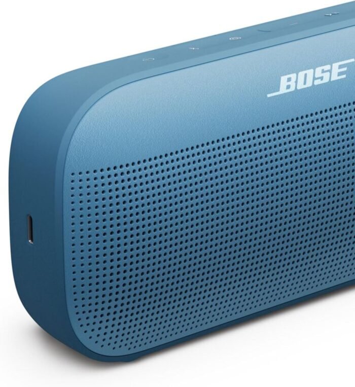 Bose New SoundLink Flex Portable Bluetooth Speaker (2nd Gen), Portable Outdoor Speaker with Hi-Fi Audio, Up to 12 Hours Battery Life, Waterproof and Dustproof, Blue Dusk - Image 5