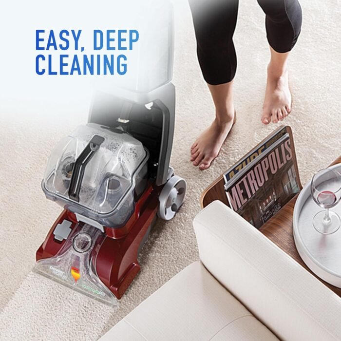 Hoover PowerScrub Deluxe Carpet Cleaner Machine for Carpet and Upholstery, Deep Cleaning Carpet Shampooer Machine with Multi-Purpose Tools, Pair with Hoover Carpet Cleaner Solution - Image 4