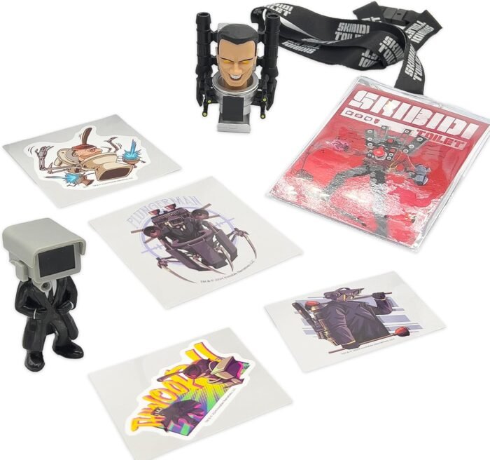 SKIBIDI Toilet Mystery Toilet Mystery Toilet with Surprise Toys to Discover Inside, Officially Licensed Toilet Merch - Image 9