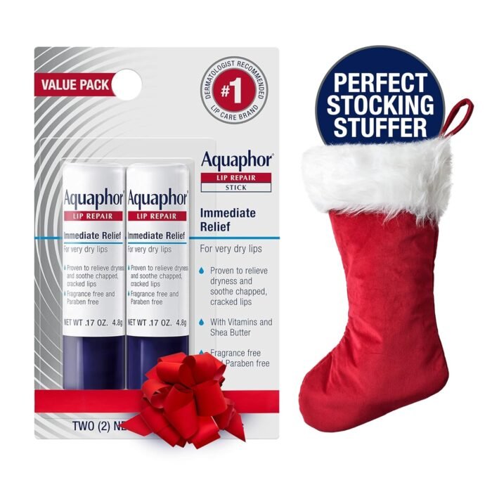 Aquaphor Lip Repair Stick, Lip Protectant, Moisturizing Lip Balm Multipack, 0.17 Oz, 2 Pack - Image 2