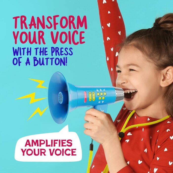 Mini Explorer Voice Changer for Kids - Voice Changing Device for Boys & Girls Ages 3-8+ Olds - Easter, Birthday Gifts for 3, 4, 5, 7, 8 Year Old Boy - Cool Outdoor Toys Gift Ideas for Kid, Toddler - Image 2