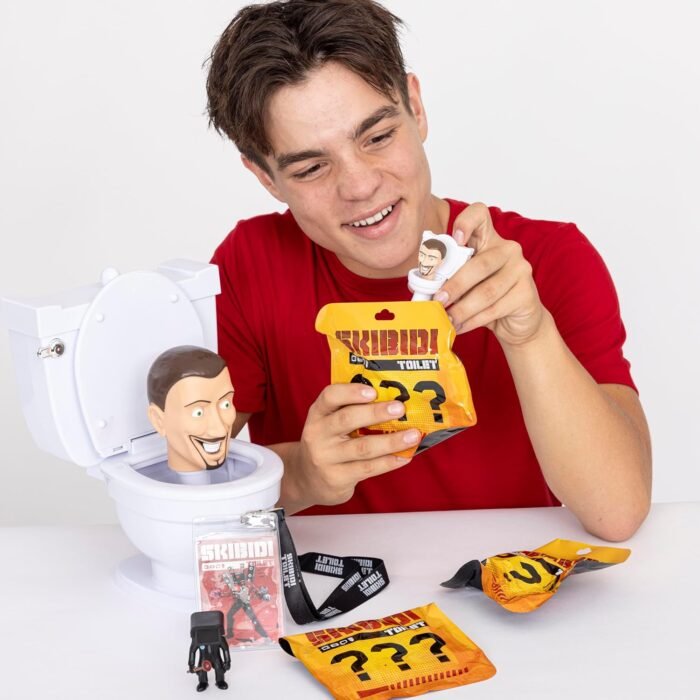 SKIBIDI Toilet Mystery Toilet Mystery Toilet with Surprise Toys to Discover Inside, Officially Licensed Toilet Merch - Image 10