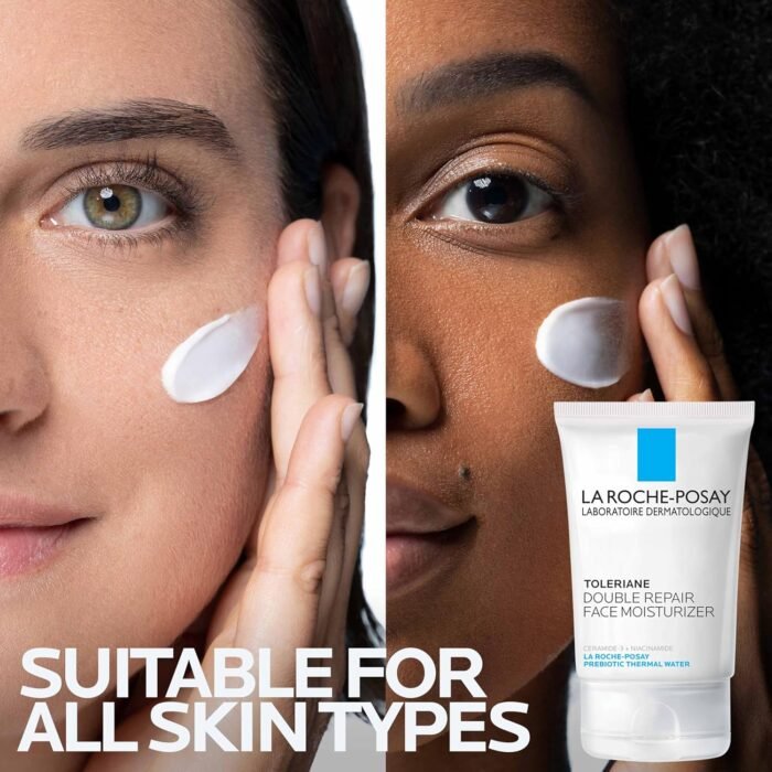La Roche-Posay Toleriane Double Repair Face Moisturizer | Daily Moisturizer Face Cream with Ceramide and Niacinamide for All Skin Types | Oil Free | Fragrance Free - Image 6