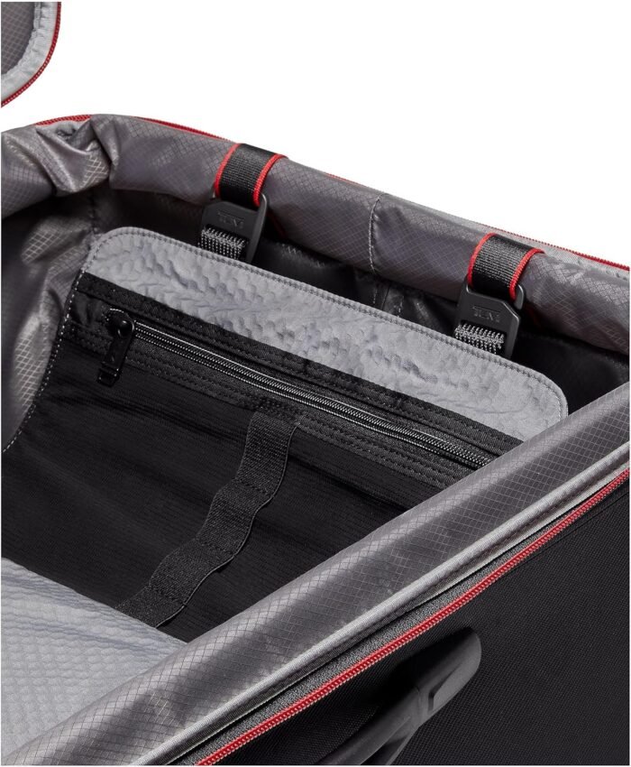 TUMI - Aerotour Short Trip Expandable 4 Wheeled Packing Case - Carry On Suitcase for Short Travel, Long Weekend & More - Black - Image 6