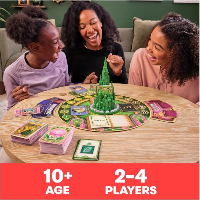 Spin Master Games, Wicked The Game, Based on New Movie Wicked, Strategy Game, Kids Games, Family Game Night, for Fans of Musicals Ages 10+ - Image 2