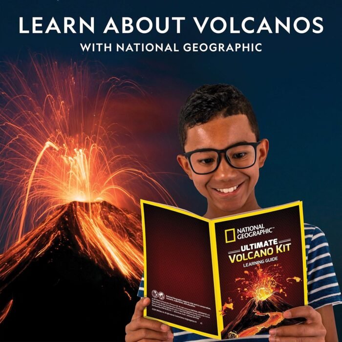 NATIONAL GEOGRAPHIC Ultimate Volcano Kit – Erupting Volcano Science Kit for Kids, 3X More Eruptions, Pop Crystals Create Exciting Sounds, STEM Science & Educational Toys (Amazon Exclusive) - Image 6