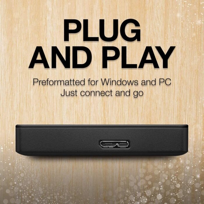 Seagate Portable 2TB External Hard Drive HDD — USB 3.0 for PC, Mac, PlayStation, & Xbox -1-Year Rescue Service (STGX2000400) - Image 5