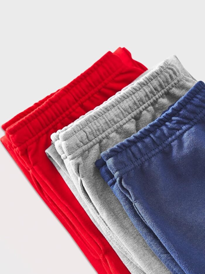 Fruit of the Loom Eversoft Fleece Elastic Bottom Sweatpants with Pockets, Relaxed Fit, Moisture Wicking, Breathable - Image 4