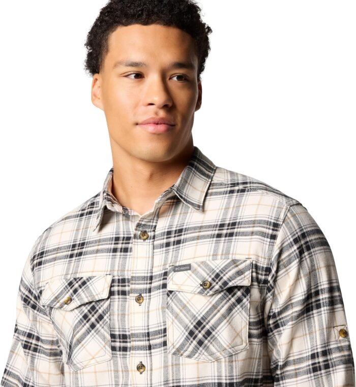 Columbia Men's Bearmouth Springs EXS Roll Up Shirt - Image 5