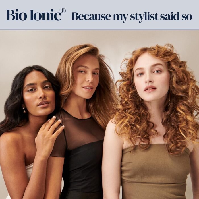 Bio Ionic Long Barrel Styler, .75", 1", 1.25", 1.5" Curling Iron with Moisture Heat Technology & NanoIonic MX, Versatile Curling Wand with Adjustable Heat Settings, Hair Curler with 2" Extended Barrel - Image 5